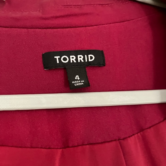 Torrid Red Blazer - Picture 2 of 13